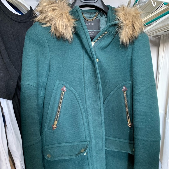 J.Crew petite chateau parka (wool) - Picture 1 of 7